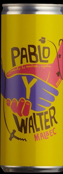 Pablo Y Walter Malbec (25cl can) 2024